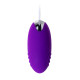 Фиолетовое виброяйцо A-Toys - 6,5 см. (фиолетовый)
