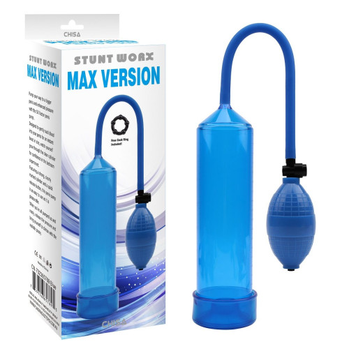 Голубая вакуумная помпа для мужчин MAX VERSION (голубой)
