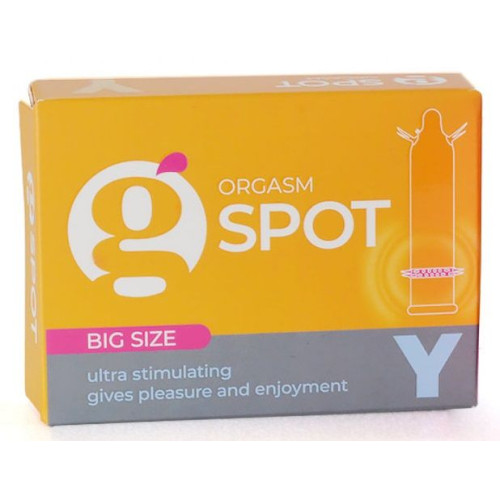 Стимулирующая насадка G-Spot Y Big size (прозрачный)
