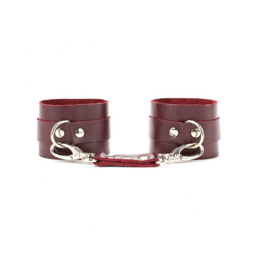 Бордовые наручники Maroon Handcuffs (бордовый)