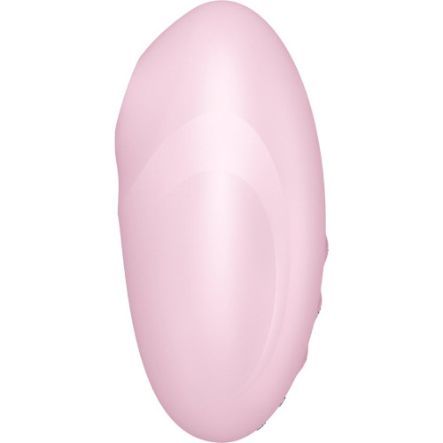Розовый вакуум-волновой стимулятор с вибрацией Vulva Lover 3 (розовый)