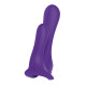 Фиолетовый вибромассажер-насадка N 34 RECHARGEABLE COUPLES VIBE (фиолетовый)