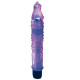 Фиолетовый гелевый вибратор в форме крокодильчика - 19 см. (фиолетовый)