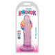 Фиолетовый фаллоимитатор Slim Stick Dildo - 15,2 см. (фиолетовый)