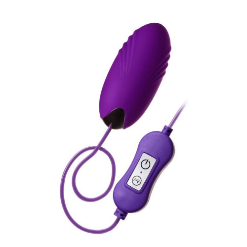 Фиолетовое виброяйцо с пультом управления A-Toys Cony, работающее от USB (фиолетовый)