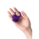 Фиолетовое виброкольцо с ресничками JOS PERY (фиолетовый)