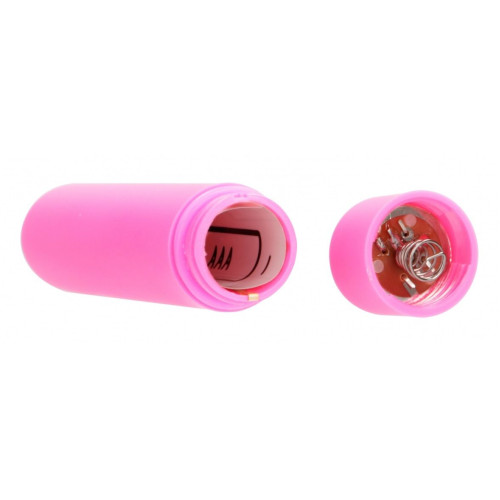 Розовая вибропуля Speed Bullet - 9,3 см. (розовый)