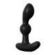 Чёрный вибромассажер простаты P-Motion Massager - 15,2 см. (черный)