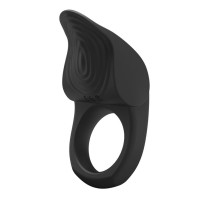 Черное эрекционное кольцо с вибрацией Vibrating Susanna (черный)
