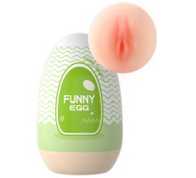 Мастурбатор-вагина Funny Egg (телесный)