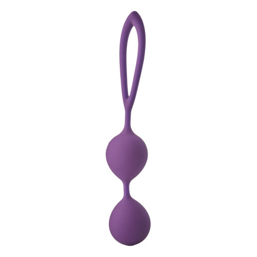 Фиолетовые вагинальные шарики Flirts Kegel Balls (фиолетовый)