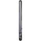 Металлический вибростимулятор Pen Pal - 11,25 см. (серый)