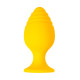 Желтая анальная втулка Riffle - 7,5 см. (желтый)