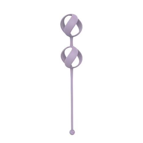 Набор из 4 фиолетовых вагинальных шариков Valkyrie (фиолетовый)