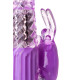 Фиолетовый вибратор High-Tech fantasy - 22,5 см. (фиолетовый)