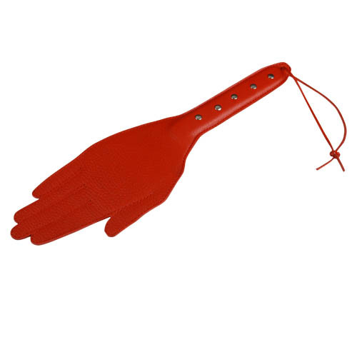 Красная хлопалка-ладошка - 35 см. (красный)