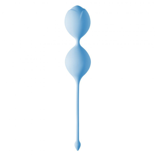 Голубые вагинальные шарики Fleur-de-lisa (голубой)