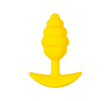 Желтая анальная втулка Vikki - 9 см. (желтый)