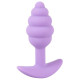 Фиолетовая анальная втулка Mini Butt Plug - 7,5 см. (фиолетовый)