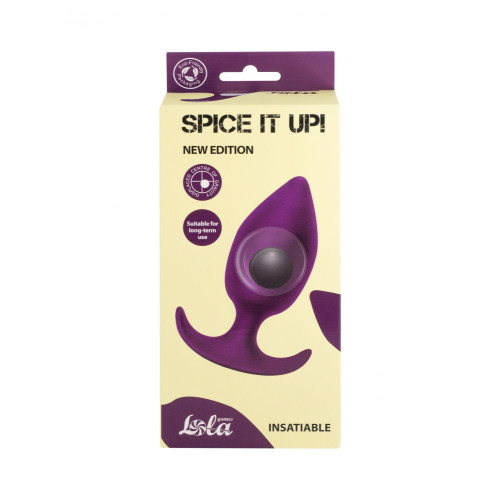 Пробка Со Смещенным Центром Тяжести Spice It Up Insatiable Ultraviolet 8011-04lola (фиолетовый)