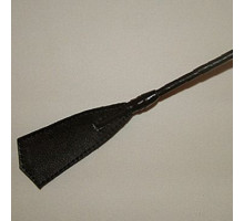 Длинный витой стек с наконечником в форме хлопушки - 85 см. (черный)