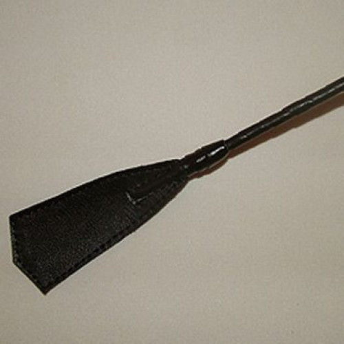 Длинный витой стек с наконечником в форме хлопушки - 85 см. (черный)