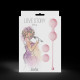 Набор розовых вагинальных шариков Love Story Diva (розовый)