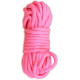 Розовая верёвка для любовных игр - 10 м. (розовый)