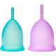 Набор менструальных чаш Clarity Cup (размеры S и L) (разноцветный)
