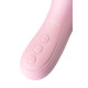 Розовый вибратор-кролик с ласкающим язычком Orali - 22 см. (розовый)