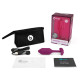 Розовая пробка для ношения с вибрацией Snug Plug 2 - 11,4 см. (розовый)