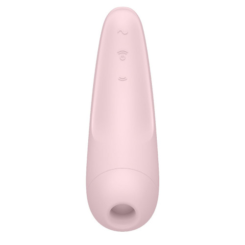 Розовый вакуум-волновой стимулятор Satisfyer Curvy 2+ (розовый)