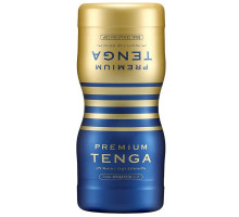Мастурбатор TENGA Premium Dual Sensation Cup (синий)