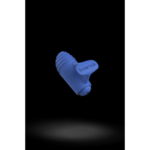 Синий вибростимулятор на пальчик Bteased Basic Finger Vibrator (синий)