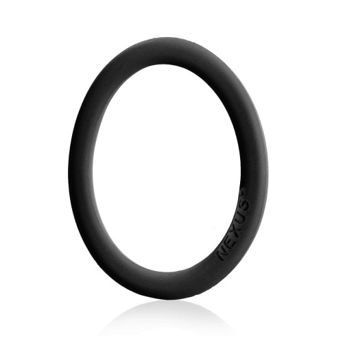 Эрекционное кольцо на пенис ENDURO SILICONE RING (черный)