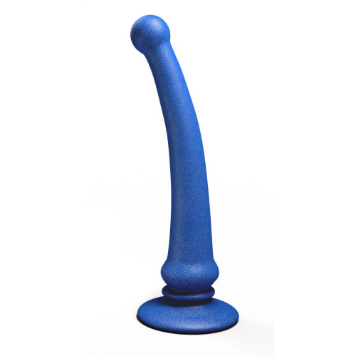 Синий анальный стимулятор Rapier Plug - 15 см. (синий)