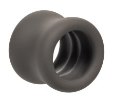 Серое эрекционное кольцо для мошонки Alpha Liquid Silicone Scrotum Ring (серый)