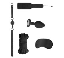 Черный игровой набор Introductory Bondage Kit №5 (черный)