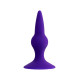 Фиолетовая анальная втулка Klapsy - 10,5 см. (фиолетовый)