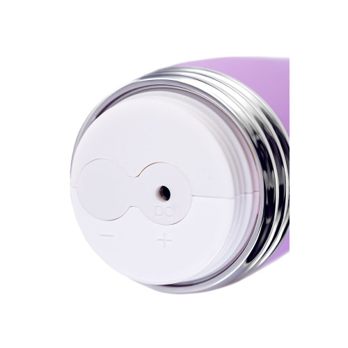 Фиолетовый вибратор Lantana - 22 см. (фиолетовый)