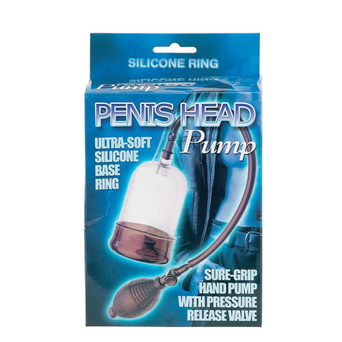 Помпа на головку фаллоса Penis Head Pump (прозрачный)