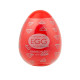 Мастурбатор-яйцо OYO Rainbow Red (прозрачный)