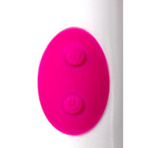Розовый вибратор A-Toys Mika - 19,8 см. (розовый)