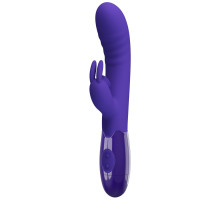 Фиолетовый вибратор-кролик Cerberus-Youth - 20,6 см. (фиолетовый)
