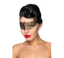 Золотистая карнавальная маска  Хассалех (золотистый)