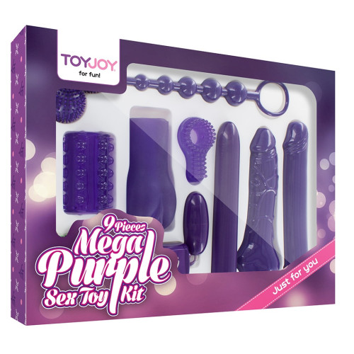 Эротический набор Toy Joy Mega Purple (фиолетовый)