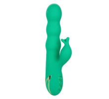 Зеленый вибромассажер-кролик Sonoma Satisfier (зеленый)