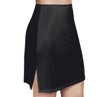 Короткая нижняя юбка Silk (черный|M)