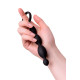 Анальная цепочка черного цвета A-toys - 19,5 см. (черный)
