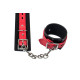 Черно-красные наручники Prelude (черный с красным)